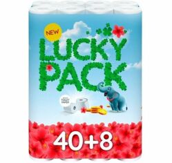 Акція на Бумага туалетная Ruta Lucky pack 2 слоя 48шт від MOYO