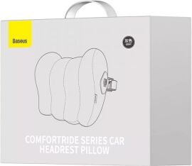 Акція на Подушка Baseus ComfortRide Series Car Headrest Сіра від Rozetka
