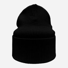 Акция на Дитяча демісезонна шапка-біні для дівчинки Anmerino Жасмин 9008 54-56 Чорна от Rozetka