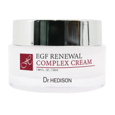 Акція на Антивіковий крем для обличчя Dr.Hedison EGF Renewal Complex Cream, 50 мл від Eva