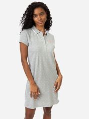 Акція на Плаття-футболка коротке літнє жіноче U.S. Polo Assn 211281-ZH00A M Сіре від Rozetka