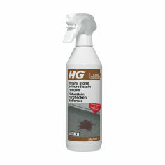 Акція на Засіб для видалення кольорових плям з мармуру HG Natural Stone Coloured Stain Remover, 500 мл від Eva