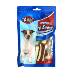 Акція на Ласощі для собак Trixie Doggy Bits Кістки для чищення зубів, 8 см, 10 шт, 230 г від Eva