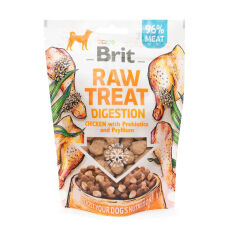 Акція на Ласощі для собак Brit Raw Treat Digestion з куркою, 40 г від Eva