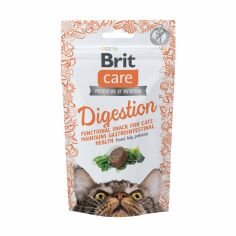 Акція на Ласощі для кішок Brit Care Digestion з тунцем, 50 г від Eva
