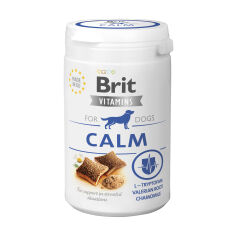 Акция на Вітаміни для собак Brit Vitamins For Dogs Calm для нервової системи, 150 г от Eva