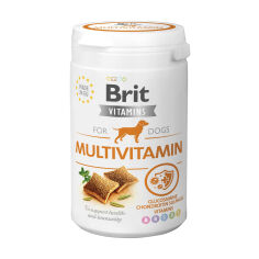 Акція на Вітаміни для собак Brit Vitamins For Dogs Multivitamin для здоров'я, 150 г від Eva