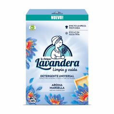 Акція на Універсальний пральний порошок La Antigua Lavandera Detergente Universal Марсельський аромат, 85 циклів прання, 4.675 кг від Eva