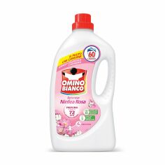 Акция на Гель для прання Omino Bianco Рожева лілія, 60 циклів прання, 2.4 л от Eva