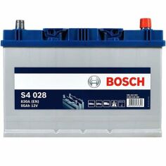 Акция на Автомобильный аккумулятор Bosch 95Ah-12v (S4028), R+, EN830 Азия (5237437136) (0092S40280) от MOYO