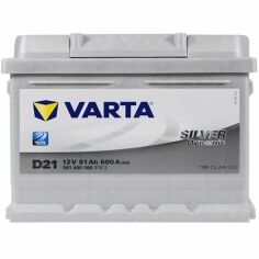 Акция на Автомобильный аккумулятор Varta 61Ah-12v SD (D21), R+, EN600 (523721) (561 400 060) от MOYO