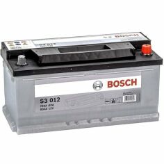 Акция на Автомобильный аккумулятор Bosch 88Ah-12v (S3012), R+, EN740 (5237808879) (0092S30120) от MOYO