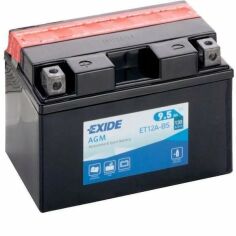 Акція на Автомобильный аккумулятор Exide 9,5Ah-12v AGM (ET12A-BS) L+, EN130 (52371050611) (ET12A-BS) від MOYO