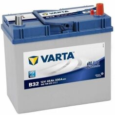 Акция на Автомобильный аккумулятор Varta 45Ah-12v BD (B32), R+, EN330 Азия (523703) (545 156 033) от MOYO