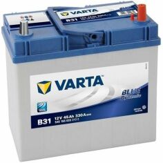 Акция на Автомобильный аккумулятор Varta 45Ah-12v BD (B31), R+, EN330 Азия, клеммы тонкие (5237158) (545 155 033) от MOYO