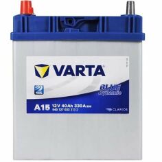 Акция на Автомобильный аккумулятор Varta 40Ah-12v BD (A15), L+, EN330 Азия, клеммы тонкие (5237157) (540 127 033) от MOYO