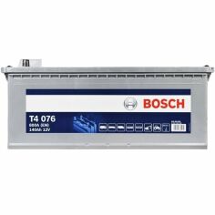 Акція на Автомобильный аккумулятор Bosch 140Ah-12v (T4076), обратн, EN800 (5237808869) від MOYO