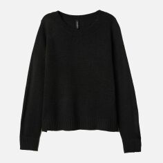 Акция на Джемпер жіночий H&M 0501820-01 XS Чорний от Rozetka