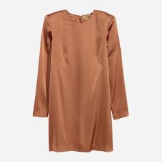Акція на Сукня коротка жіноча H&M 0580894_006 34 Коричнева (СА2000001042151) від Rozetka