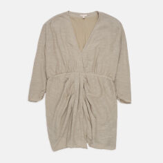 Акція на Сукня коротка осіння жіноча H&M 1099305 XXL Світло-зелена від Rozetka