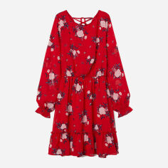 Акція на Сукня коротка осіння жіноча H&M Divided XAZ108261EXIH 36 Червона від Rozetka