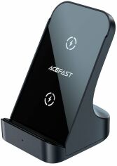 Акция на Acefast Wireless Charger Stand E14 15W Space Gray от Stylus