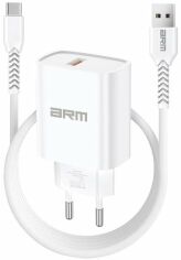 Акція на ArmorStandart Usb Wall Charger AR012 24W White with USB-C Cable (ARM69893) від Stylus