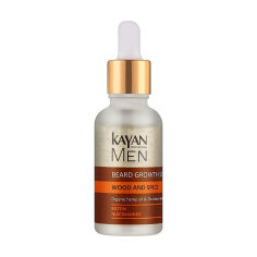 Акція на Чоловіча сироватка для зросту бороди Kayan Professional Men Beard Growth Serum, 30 мл від Eva