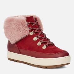 Акция на Жіночі зимові черевики низькі Koolaburra 567539304 40 (9US) 26 см Червоні от Rozetka