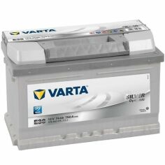 Акция на Автомобильный аккумулятор Varta 74Ah-12v SD (E38), R+, EN750 (523726) (574 402 075) от MOYO
