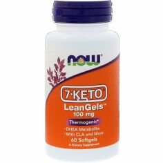Акція на Now Foods 7-Keto-DHEA 100 mg 60 Softgels від Y.UA