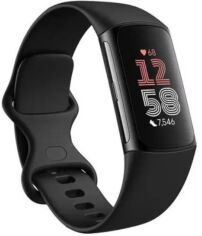 Акція на Fitbit Charge 6 Obsidian / Black Aluminum від Y.UA