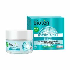 Акція на Зволожувальний гель-крем для обличчя Bioten Hydro X-Cell Moisturising Gel Cream для нормальної та комбінованої шкіри, 50 мл від Eva