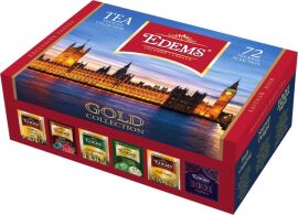 Акция на Сувенірний чайний набір Edems Gold Collection 2 г х 72 саше от Rozetka