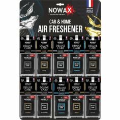 Акция на Набор ароматизаторов воздуха Nowax Целлюлозный Mix №1 Deluxe Card 50 шт (NX07736) от MOYO