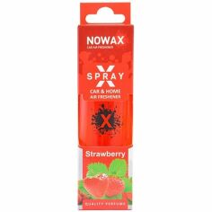 Акція на Ароматизатор воздуха Nowax с распылителем X Spray - Strawberry 50мл. (NX07593) від MOYO