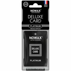 Акция на Ароматизатор воздуха Nowax Целлюлозный Deluxe Card 6г. - Platinum (NX07735) от MOYO
