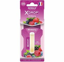 Акция на Ароматизатор воздуха Nowax Целлюлозный с капсулой X Drop - Wildberry (NX00062) от MOYO