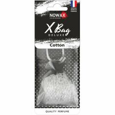Акція на Ароматизатор воздуха Nowax Полимерный X Bag Deluxe - Cotton (NX07586) від MOYO