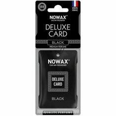 Акция на Ароматизатор воздуха Nowax Целлюлозный Deluxe Card 6г. - Black (NX07733) от MOYO