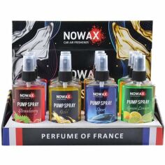 Акція на Ароматизатор воздуха Nowax Pump Spray 75мл. Mix №1 (NX07530) від MOYO