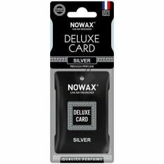 Акция на Ароматизатор воздуха Nowax Целлюлозный Deluxe Card 6г. - Silver (NX07732) от MOYO