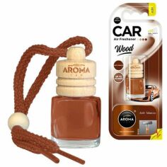 Акция на Ароматизатор воздуха Aroma Car Wood 6мл. - Anti Tobacco (63117) (5908241631173) от MOYO