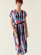 Акция на Плаття-футболка міді літнє жіноче Tatuum Awa T2214.203 34 Різнокольорове от Rozetka