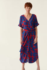 Акція на Плаття-сорочка міді жіноче Tatuum Kimadi T2214.201 40 Червоне від Rozetka