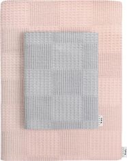 Акция на Набір рушників Cosas Set Towel Sq-Rose-Grey 130x95, 75x95 от Rozetka