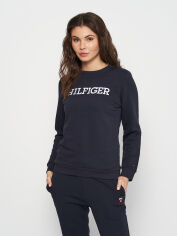 Акция на Світшот жіночий Tommy Hilfiger 11258.3 L (46) Темно-синій от Rozetka