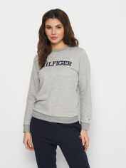 Акция на Світшот жіночий Tommy Hilfiger 11258.2 M (44) Сірий от Rozetka