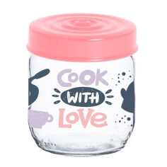 Акция на Банка для продуктов  0.425 л Jar-Cook With Love Herevin 171341-074 от Podushka