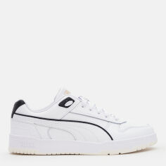 Акція на Чоловічі кеди низькі Puma RBD Game Low 38637301 44 (9.5UK) 28.5 см Puma White-Puma Black-Puma Team Gold від Rozetka